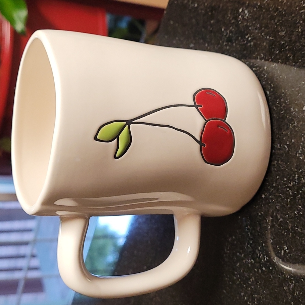Rae Dunn Cherry On Top Mug